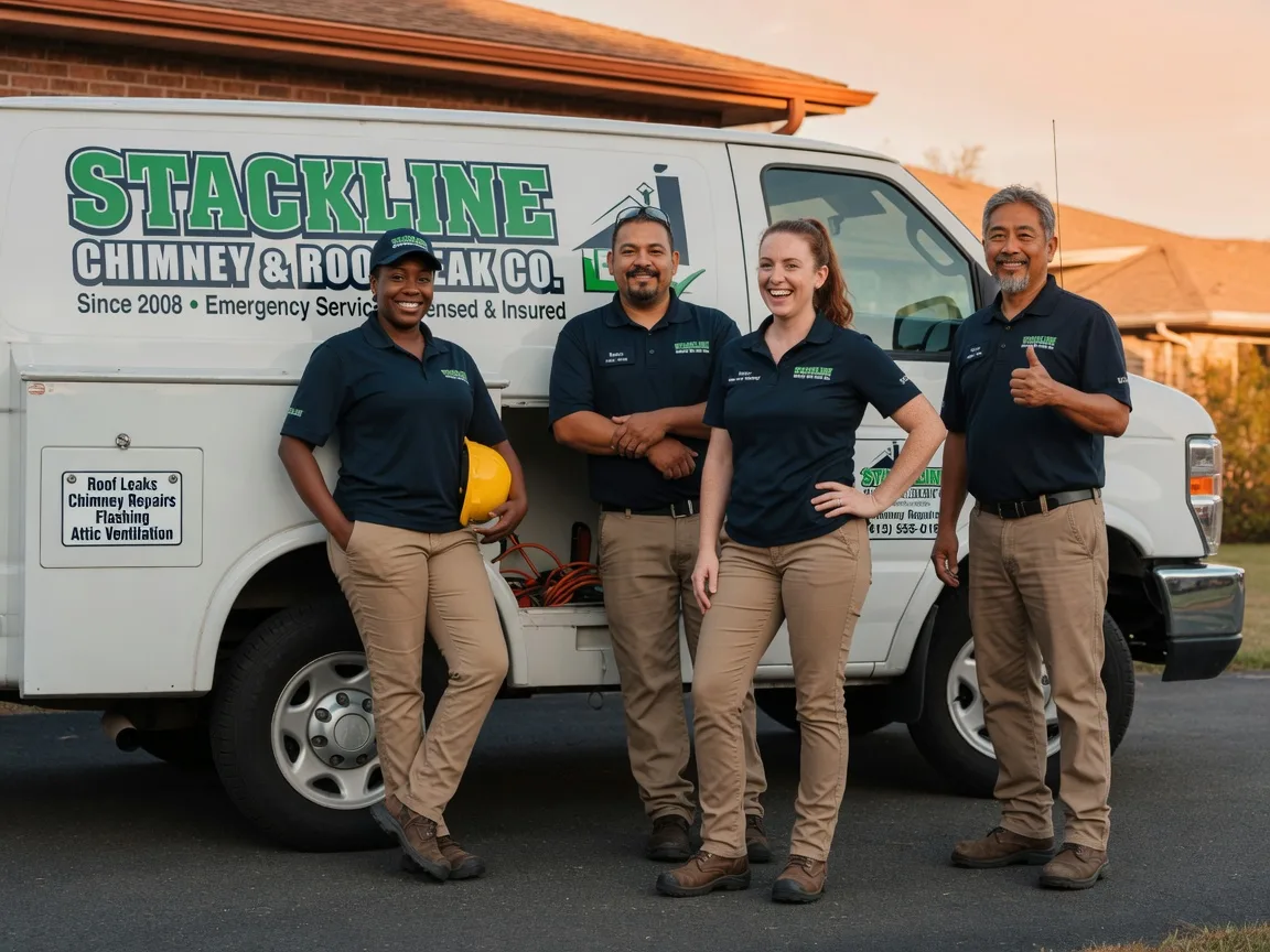 Chimney flashing repair company in Hinkley, CA